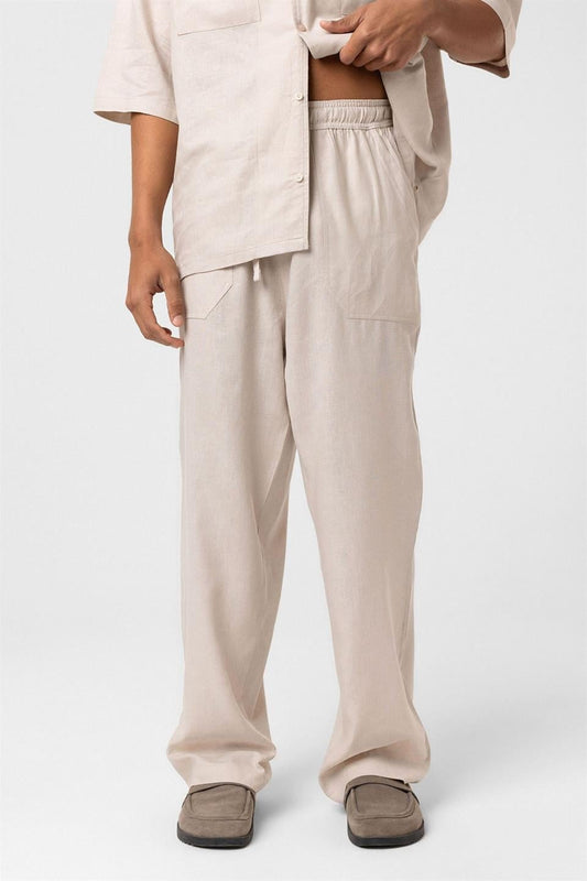 Baggy Keten Pantolon