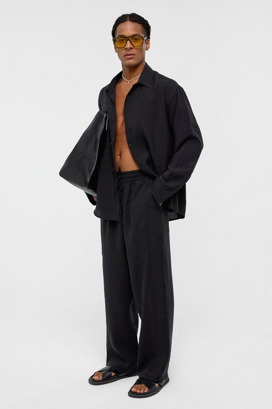 Baggy Fit Modal Kumaş Pantolon