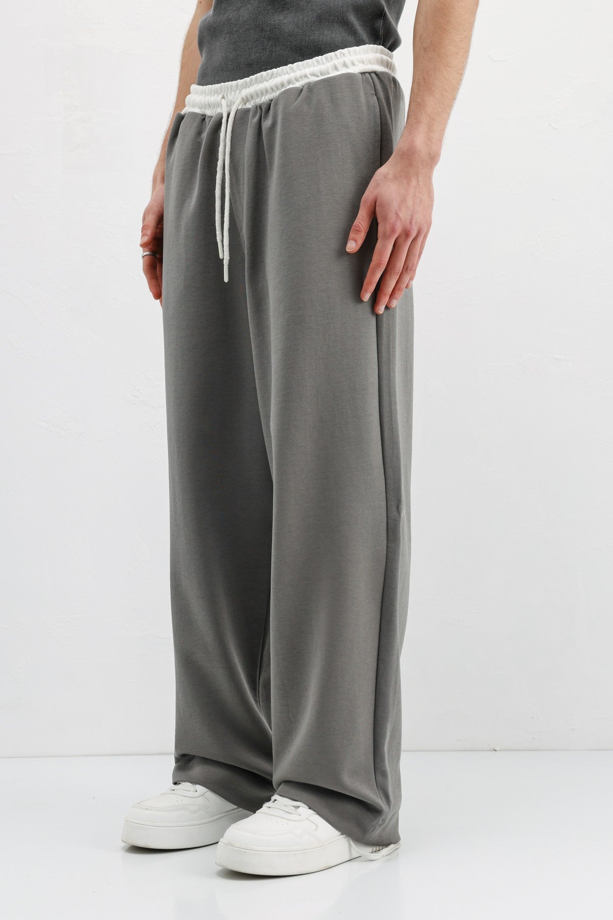 Baggy Fit Eşofman Alt V80-41