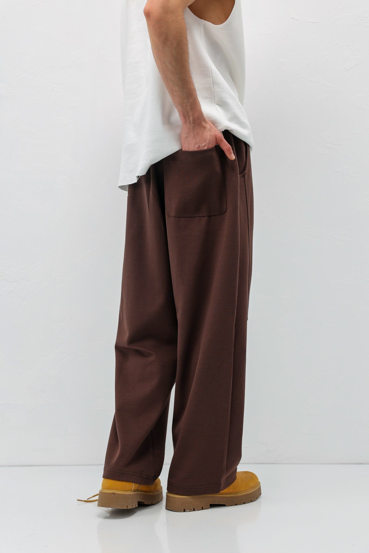 Bağcıklı Baggy Fit Eşofman Alt