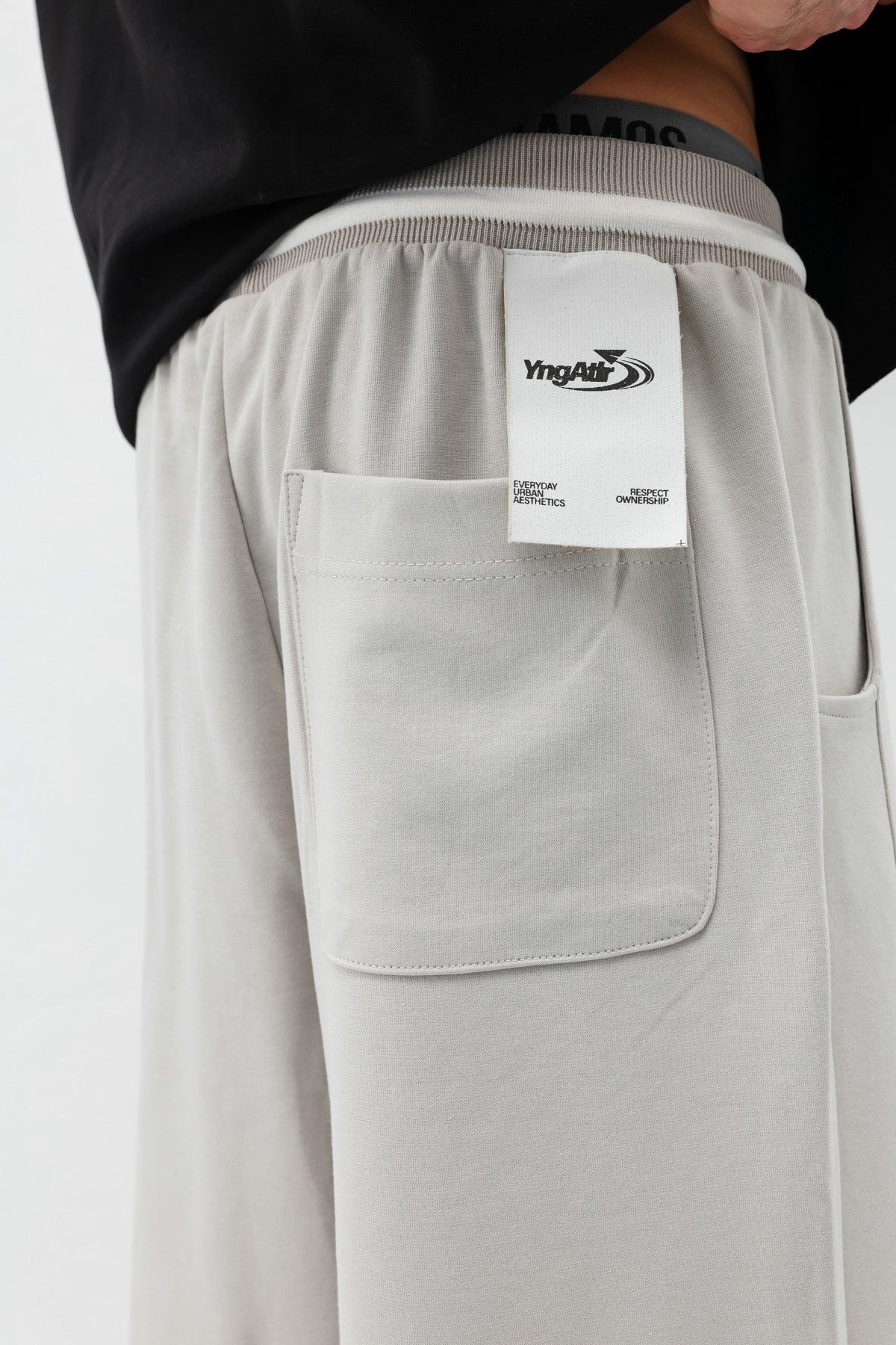 Bağcıklı Baggy Fit Eşofman Alt