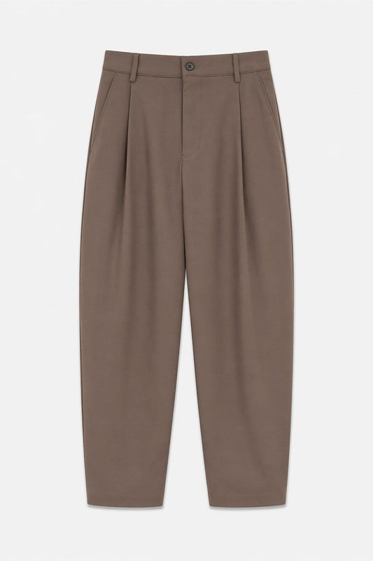 Süper Baggy Fit Esnek Kumaş Pantolon
