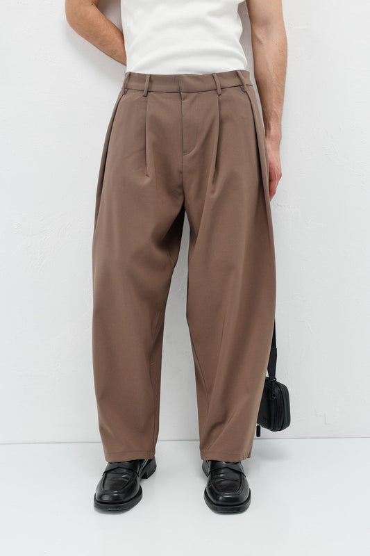 Barrel Fit Tailored Pantolon