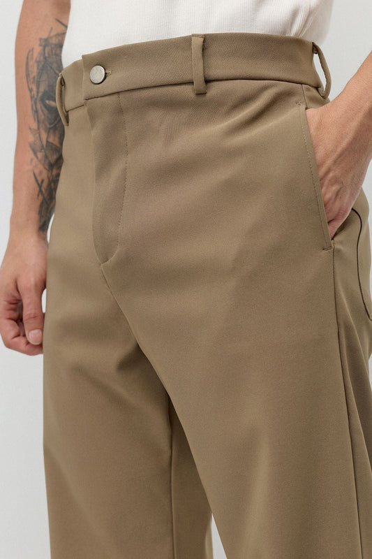 Yüksek Bel Flare Fit Pantolon