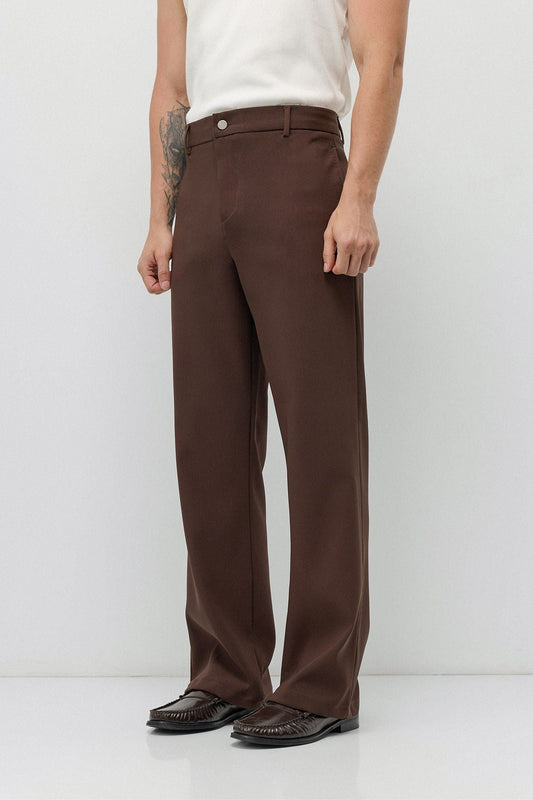Yüksek Bel Flare Fit Pantolon