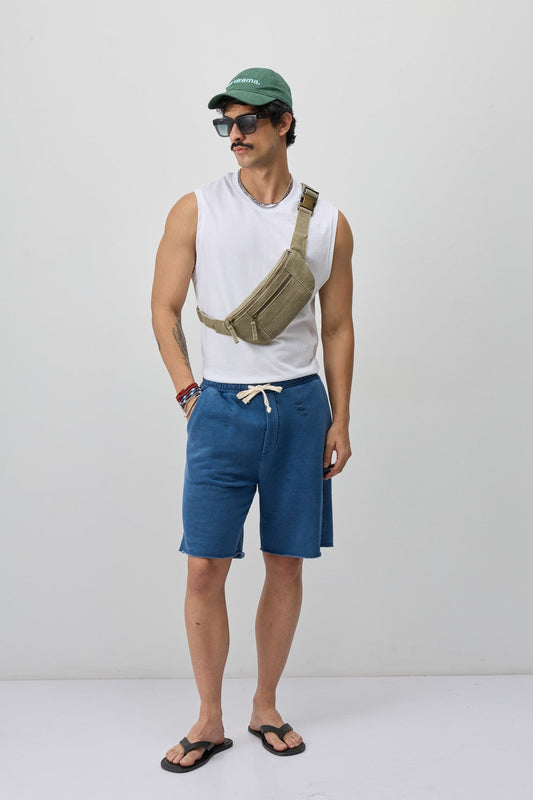 Bağcıklı Loose Fit Şort