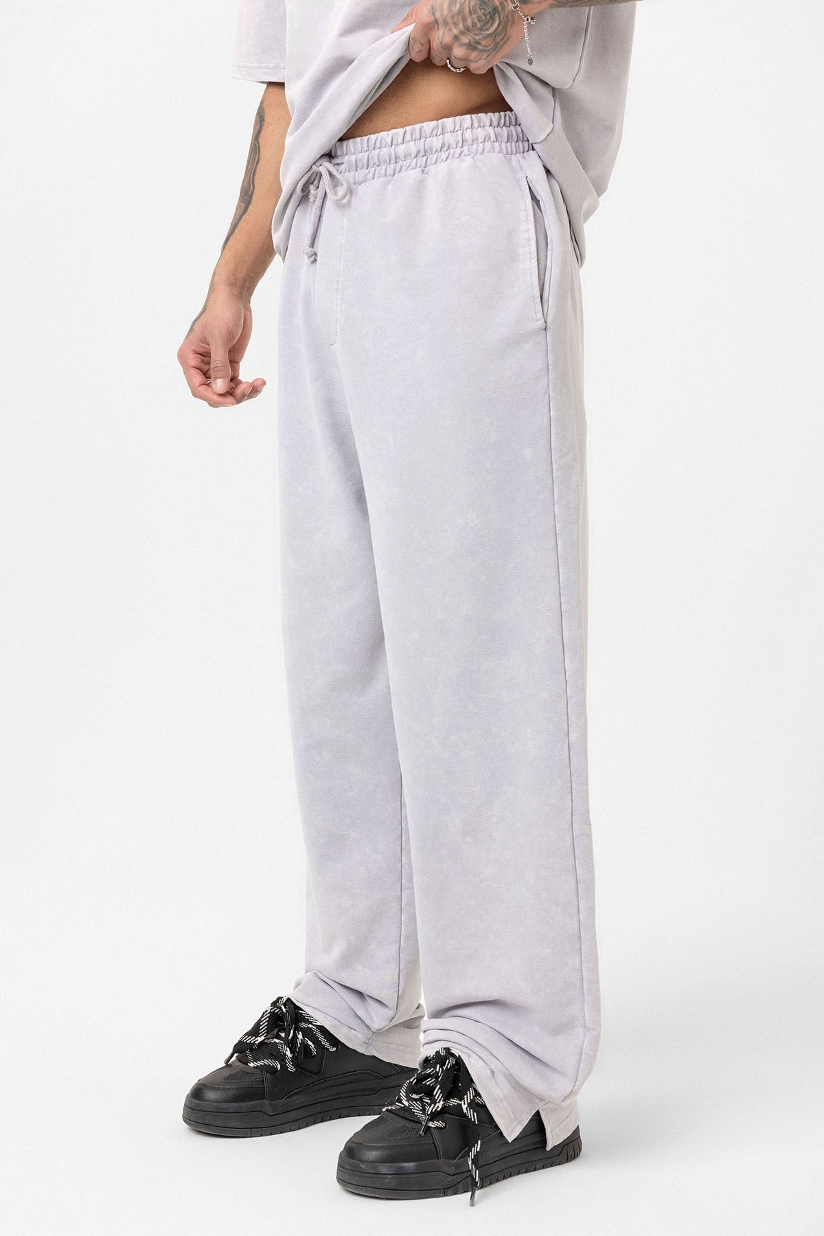 Yıkamalı Oversize Eşofman Takım