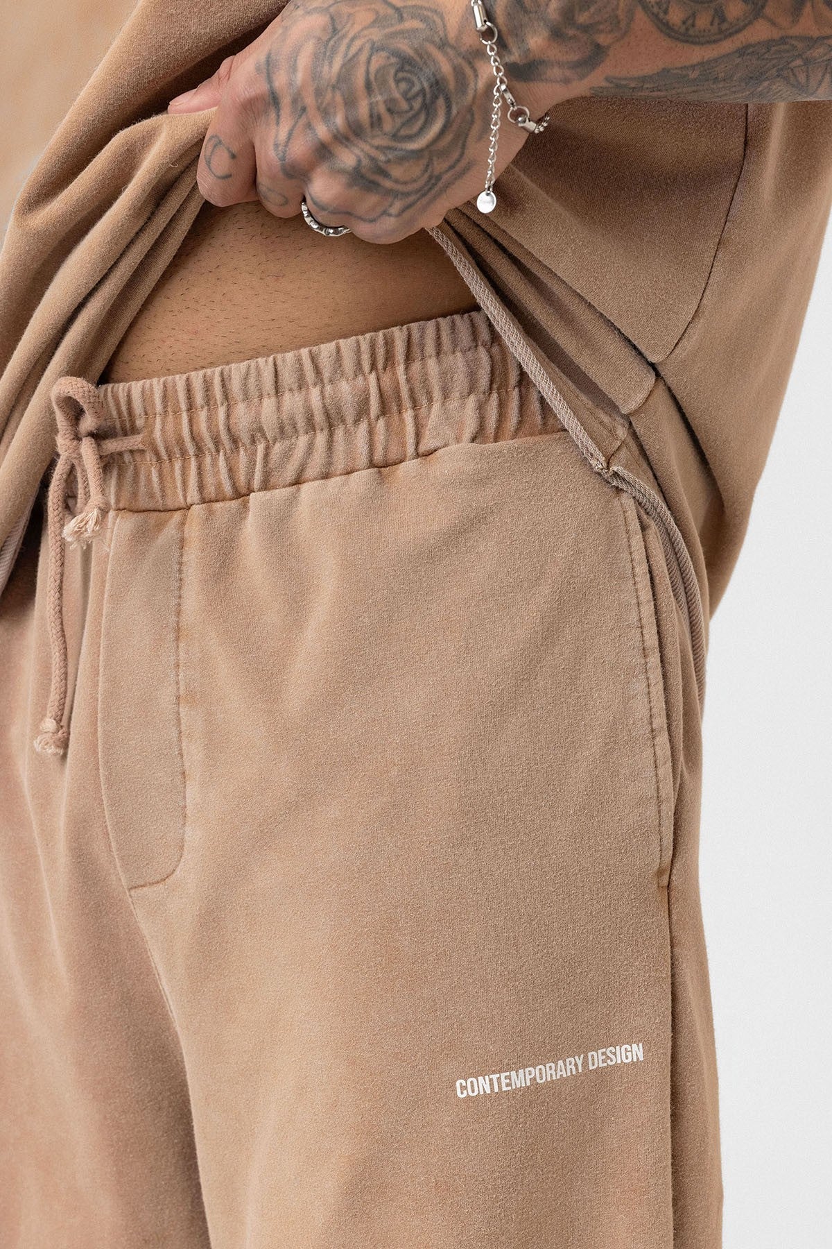 Yıkamalı Oversize Eşofman Takım