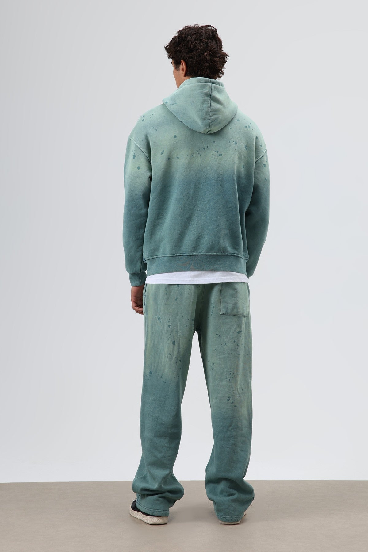 Yıkamalı Oversize Eşofman Takım