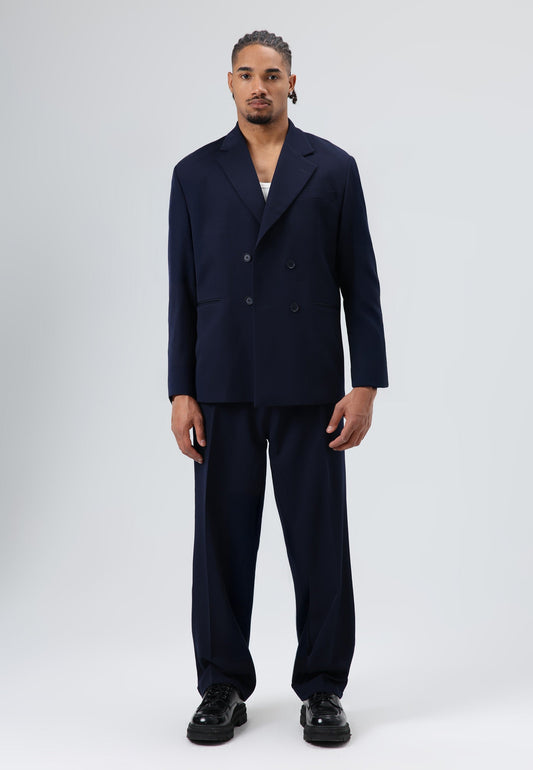 Oversize Kruvaze Takım Elbise