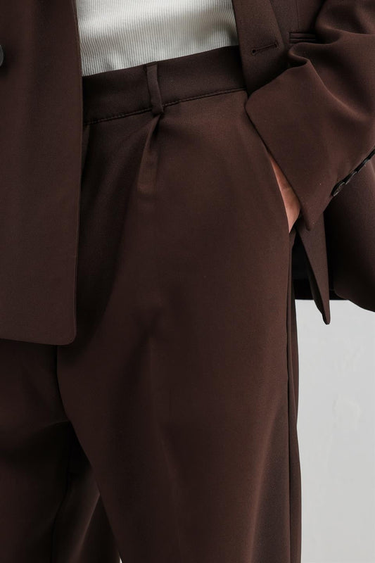 Oversize Kruvaze Takım Elbise