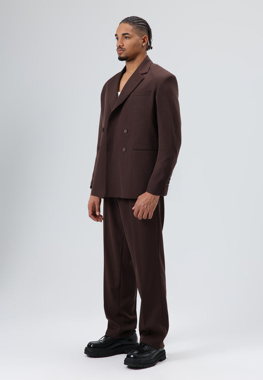 Oversize Kruvaze Takım Elbise