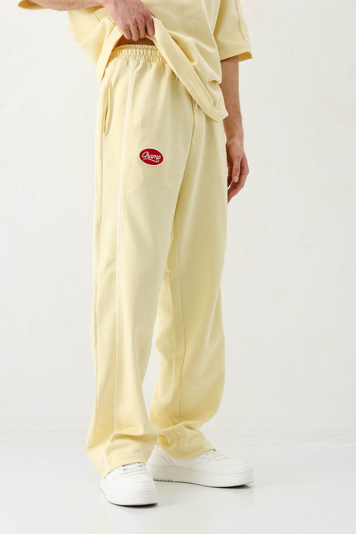 Oversize Champ Baskılı Eşofman Takım