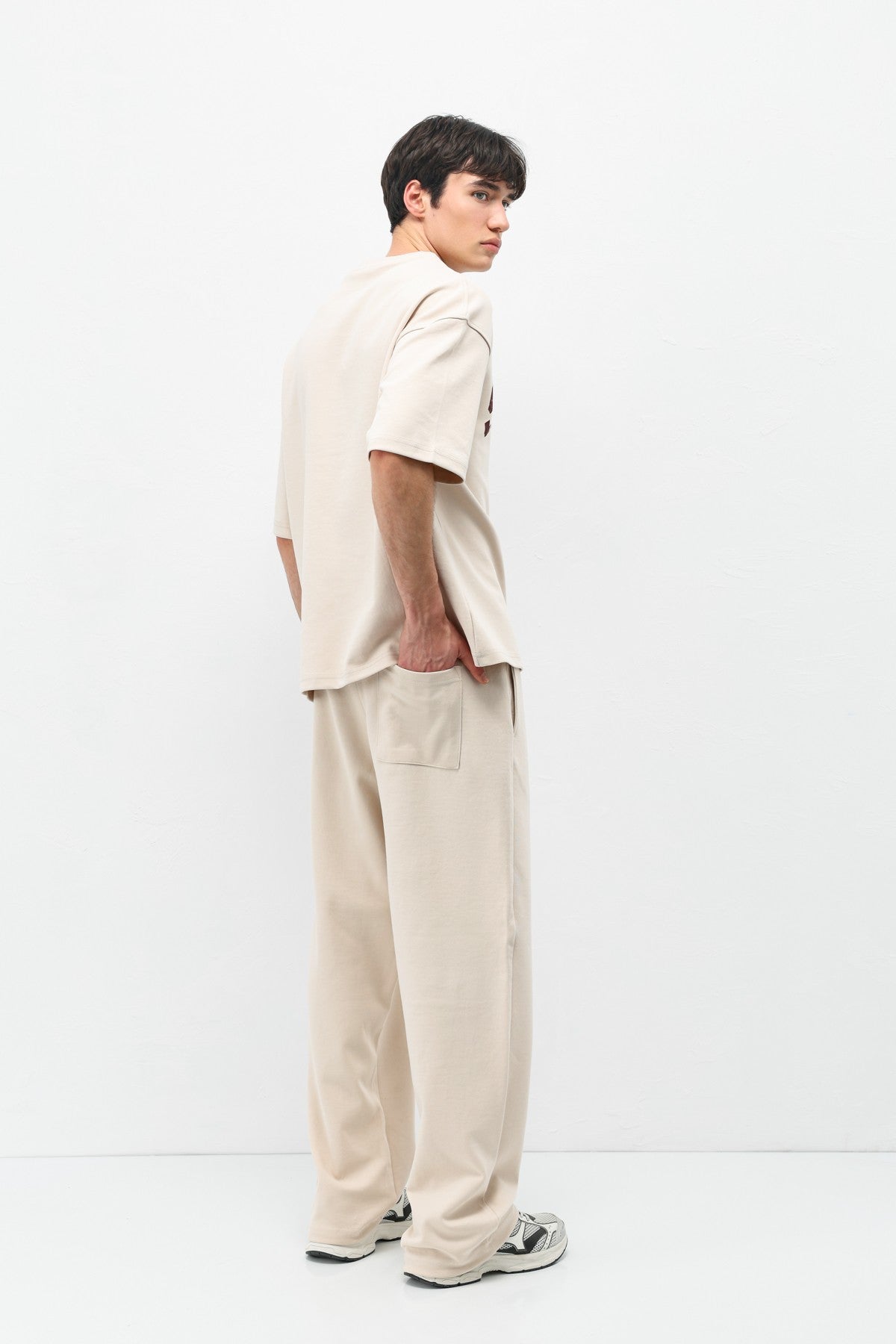 Oversize Baskılı Eşofman Takım V90-27