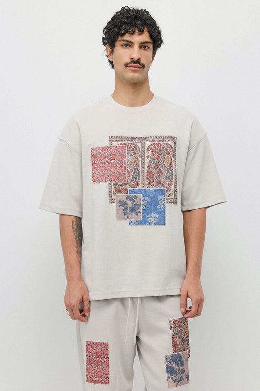 Oversize Baskılı Eşofman Takım