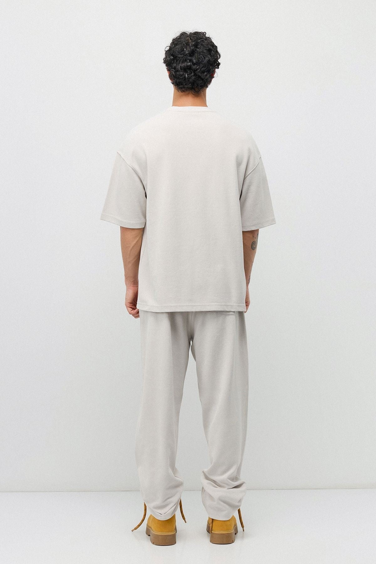 Oversize Baskılı Eşofman Takım