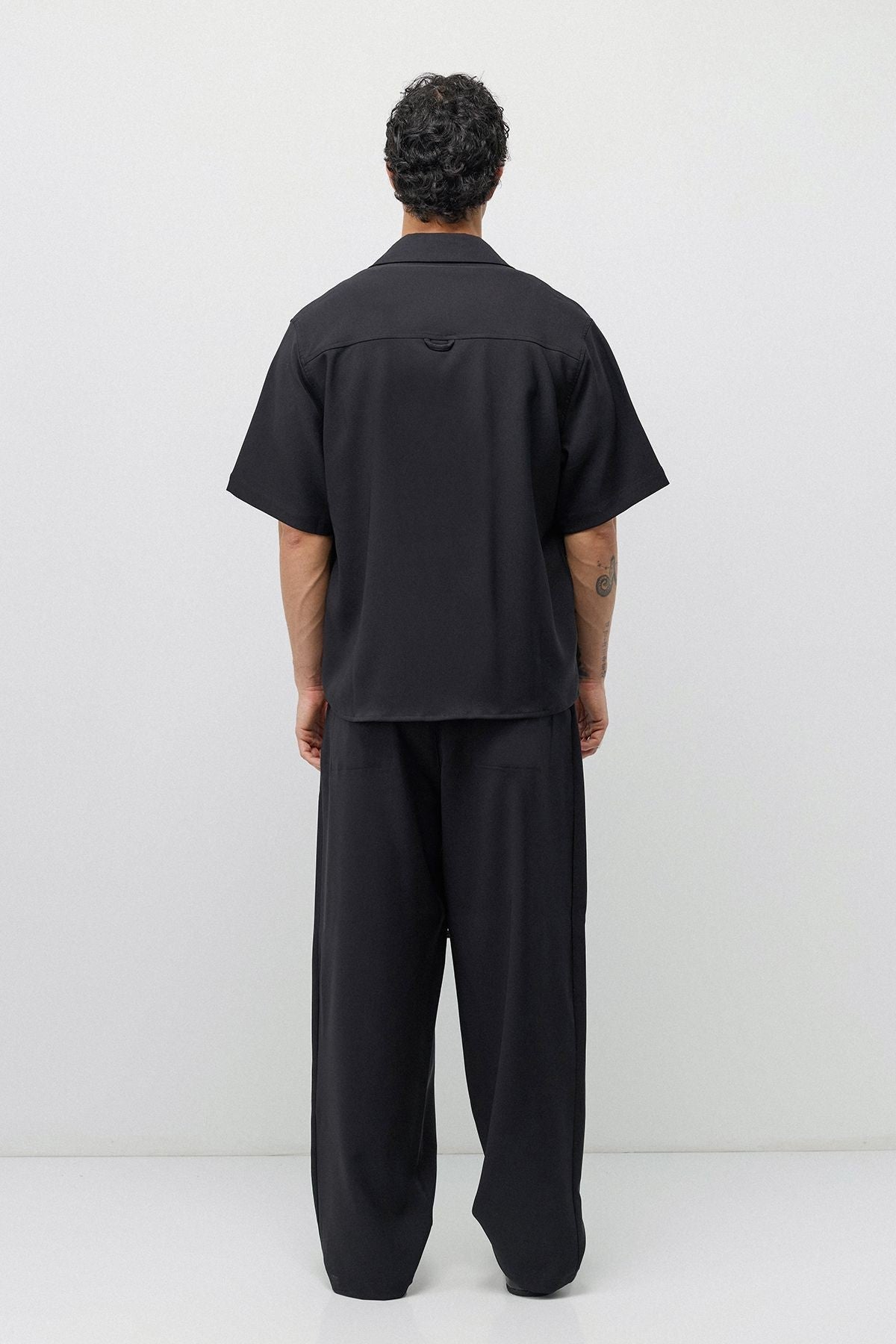 Relaxed Fit Oversize Gömlekli Pantolon Takım