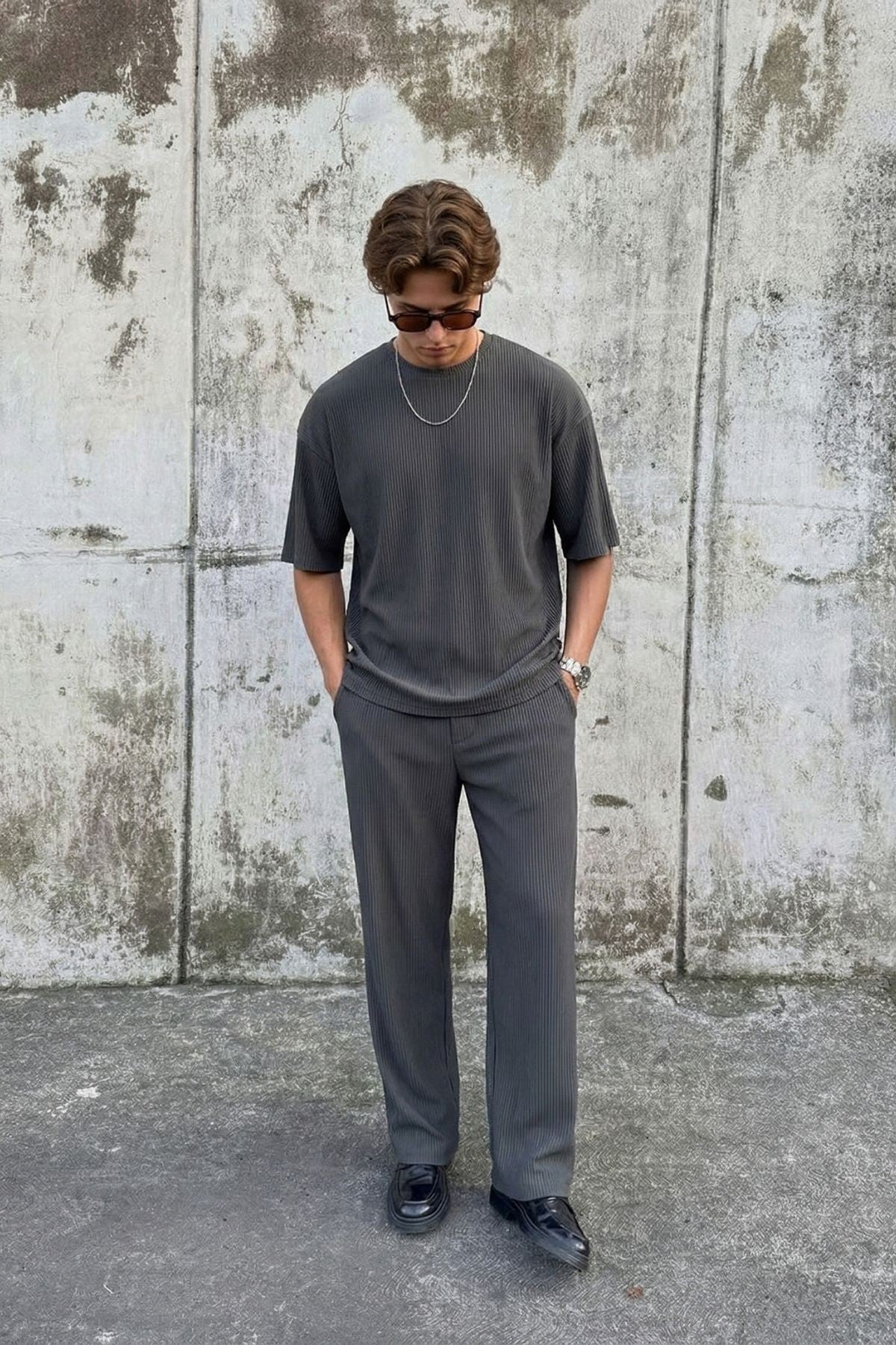 Fitilli Oversize Tişört