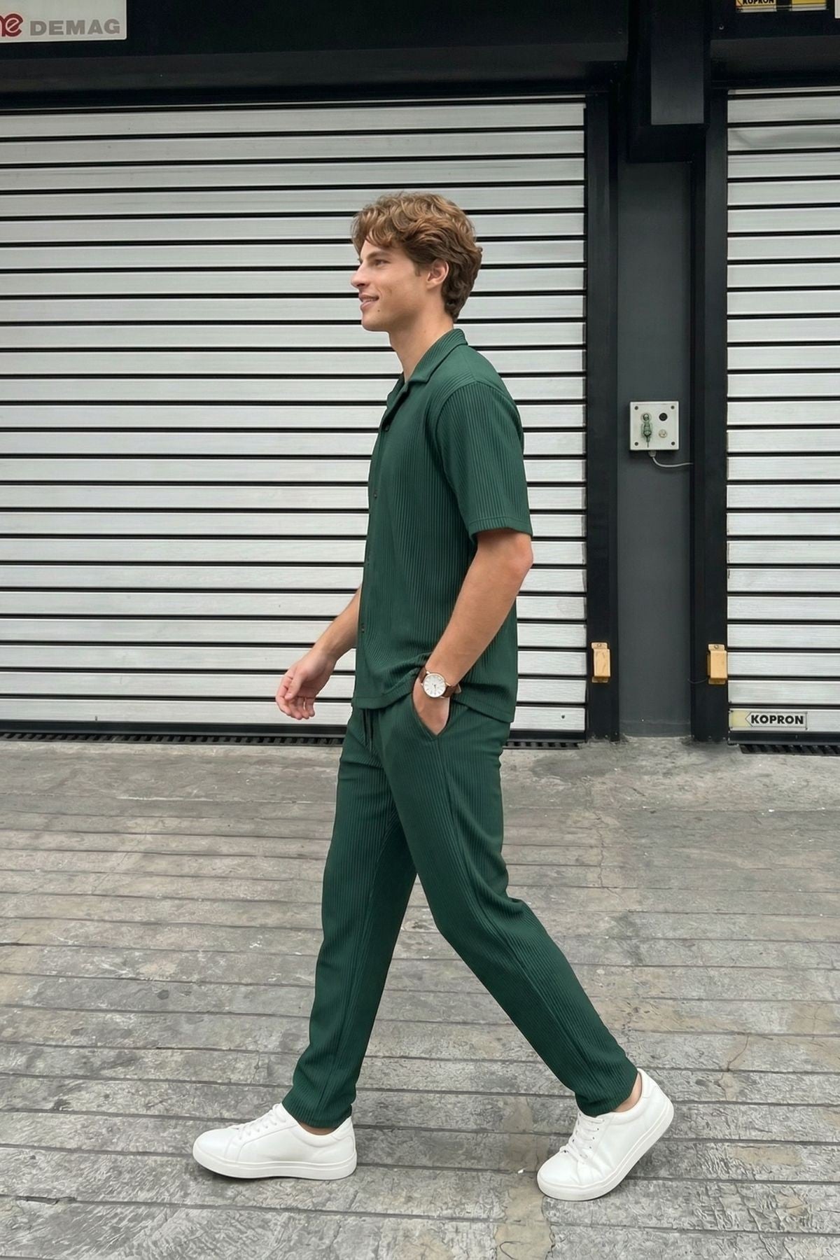 Fitilli Oversize Gömlek