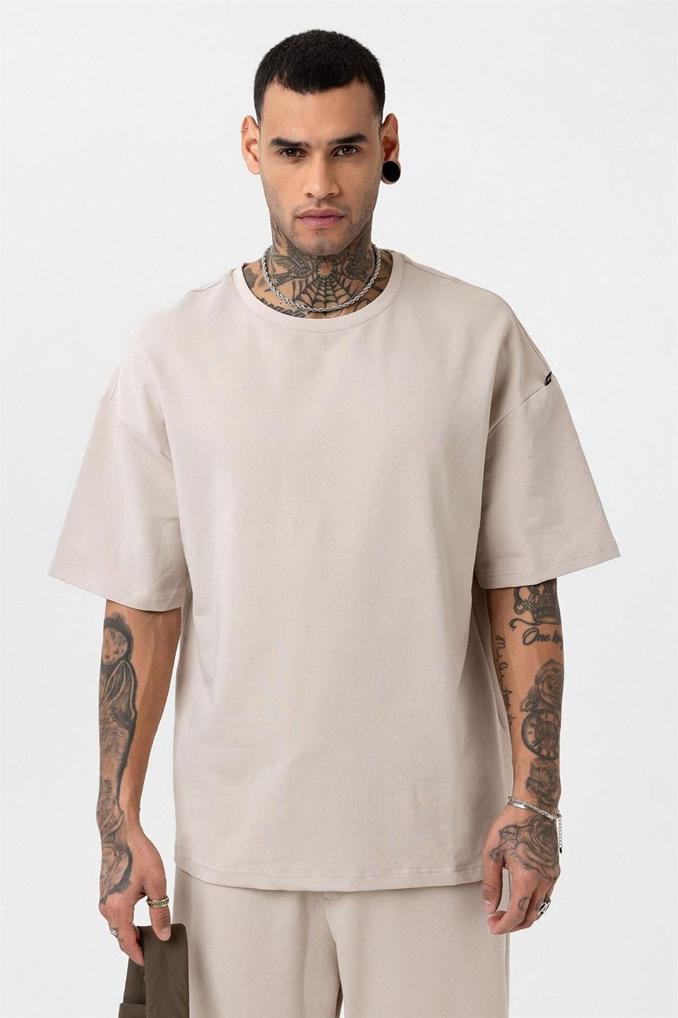 Paça Lastikli Basic Oversize Eşofman Takımı 30-123