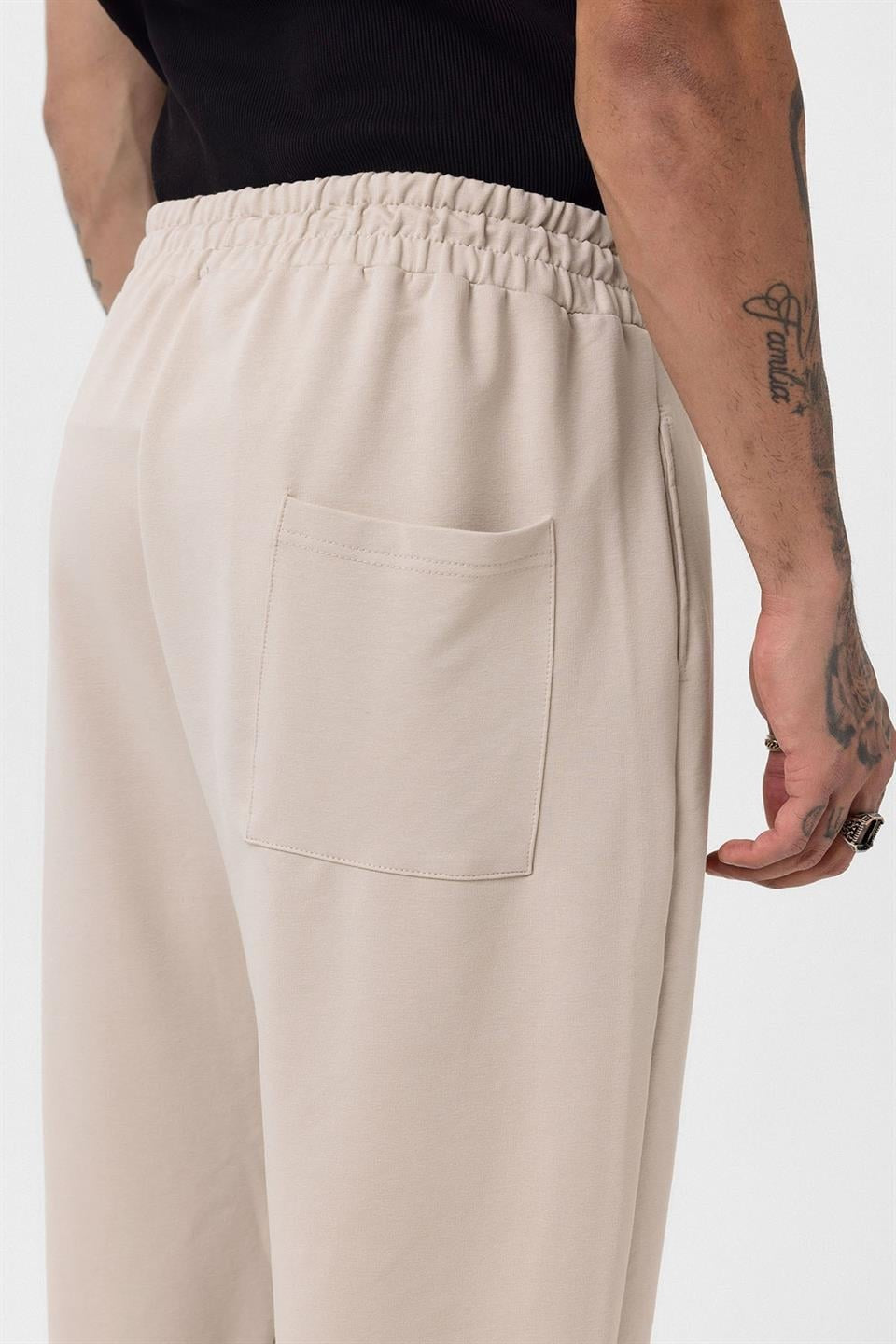 Paça Lastikli Basic Oversize Eşofman Takımı 30-123