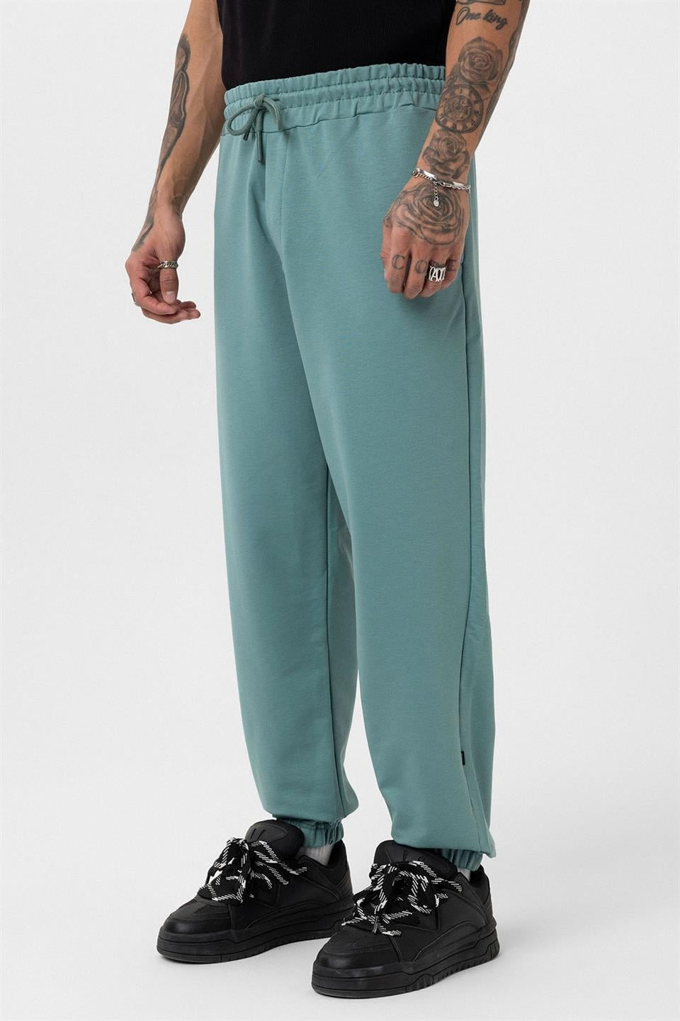 Paça Lastikli Basic Oversize Eşofman Takımı