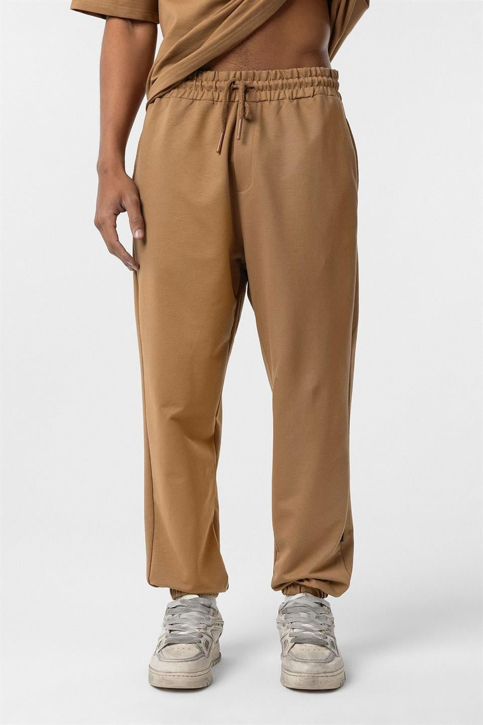 Paça Lastikli Basic Oversize Eşofman Takımı