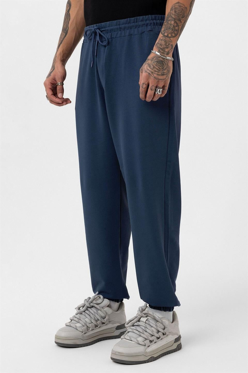 Paça Lastikli Basic Oversize Eşofman Takımı