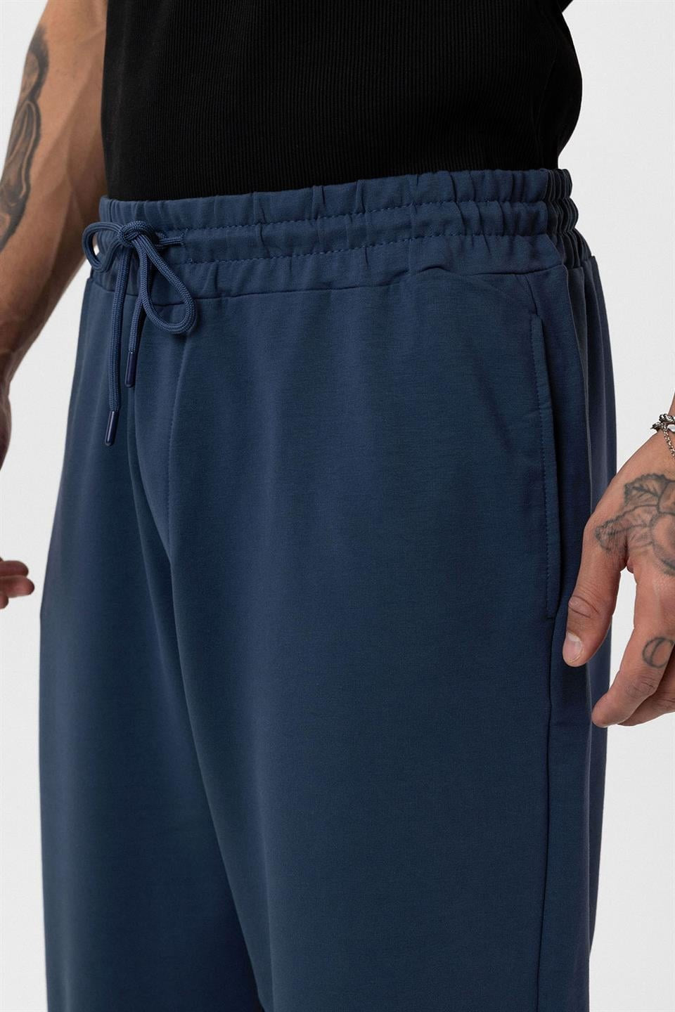 Paça Lastikli Basic Oversize Eşofman Takımı