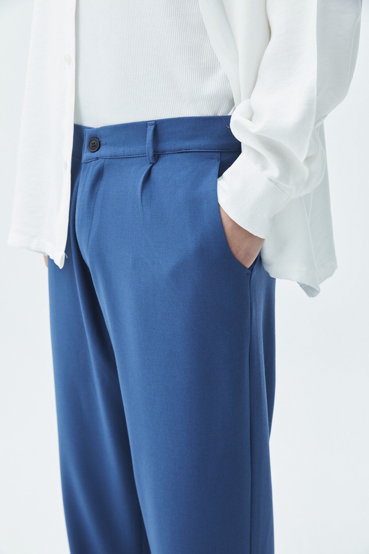 Vizon Basic Baggy Kumaş Pantolon