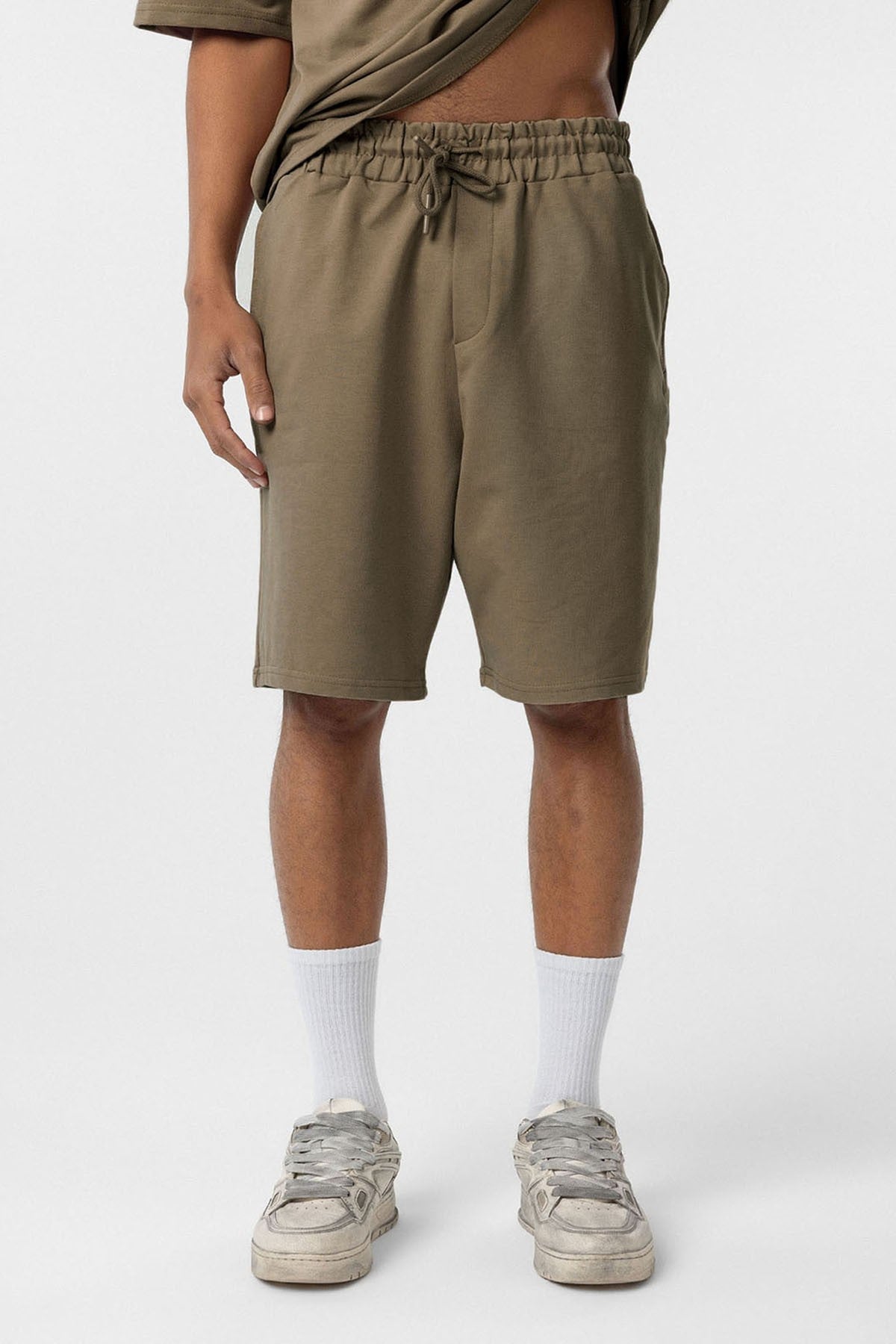 Basic Oversize Şort Takım
