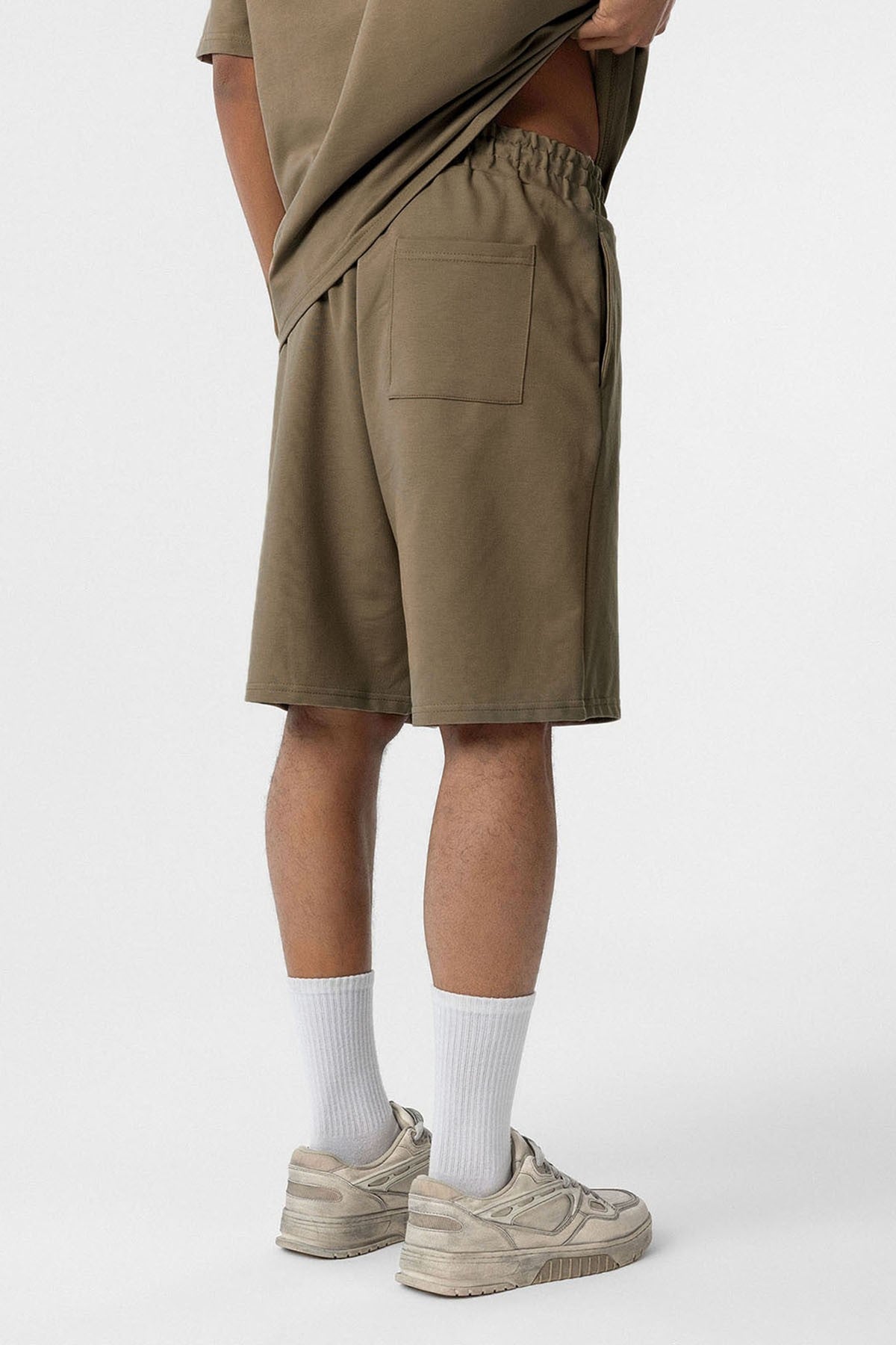 Basic Oversize Şort Takım