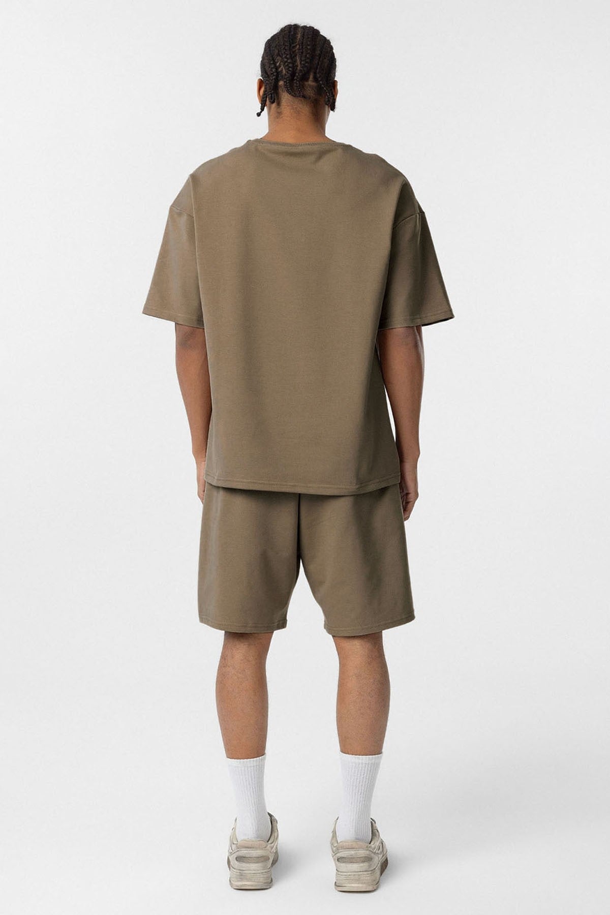 Basic Oversize Şort Takım