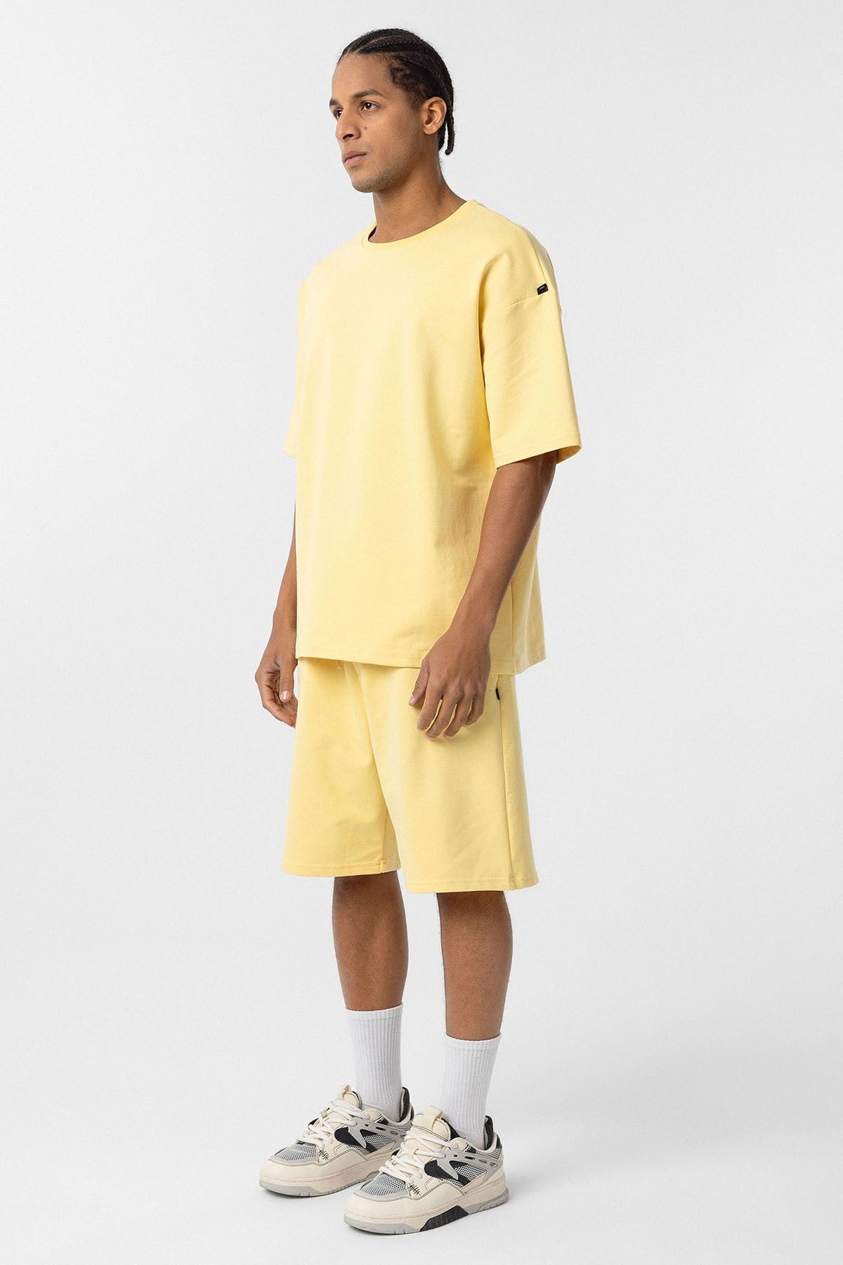 Basic Oversize Şort Takım
