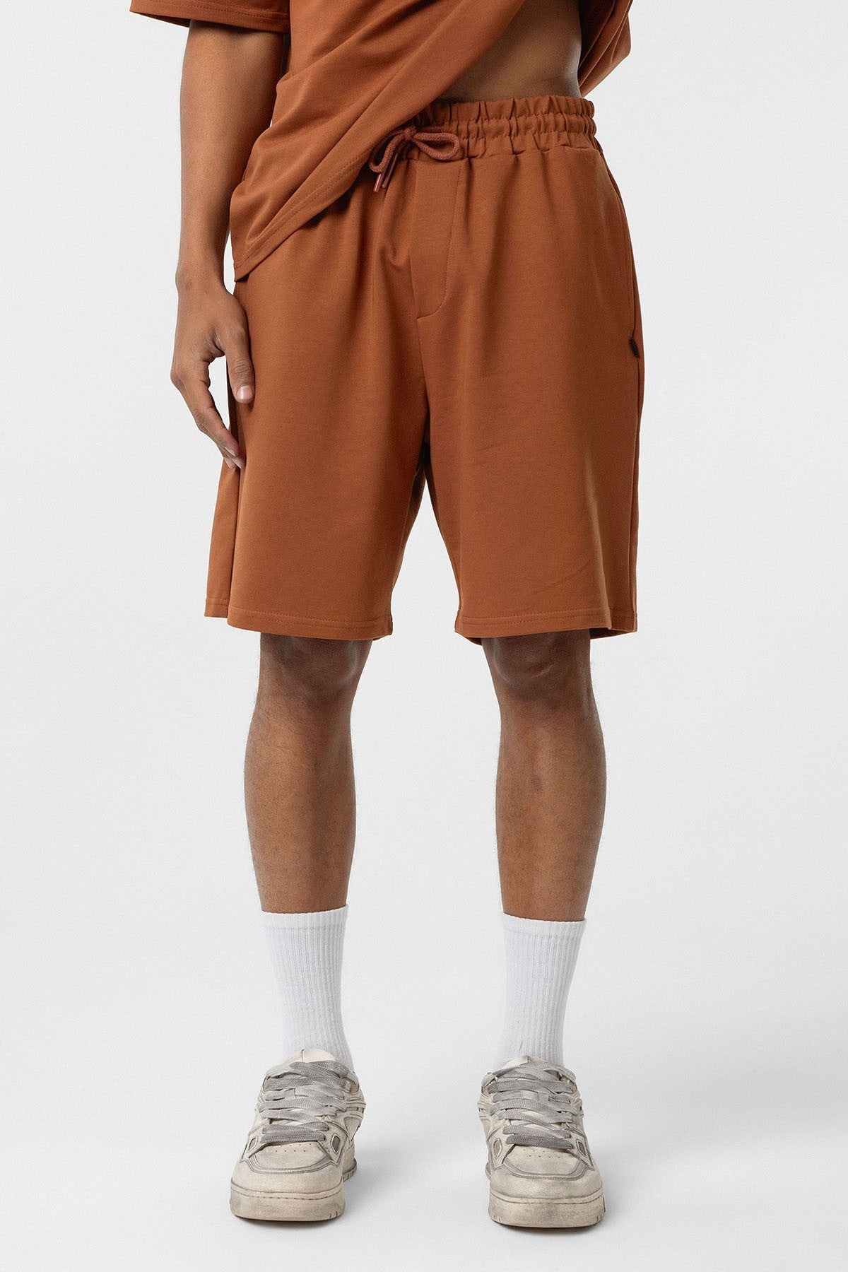 Basic Oversize Şort Takım