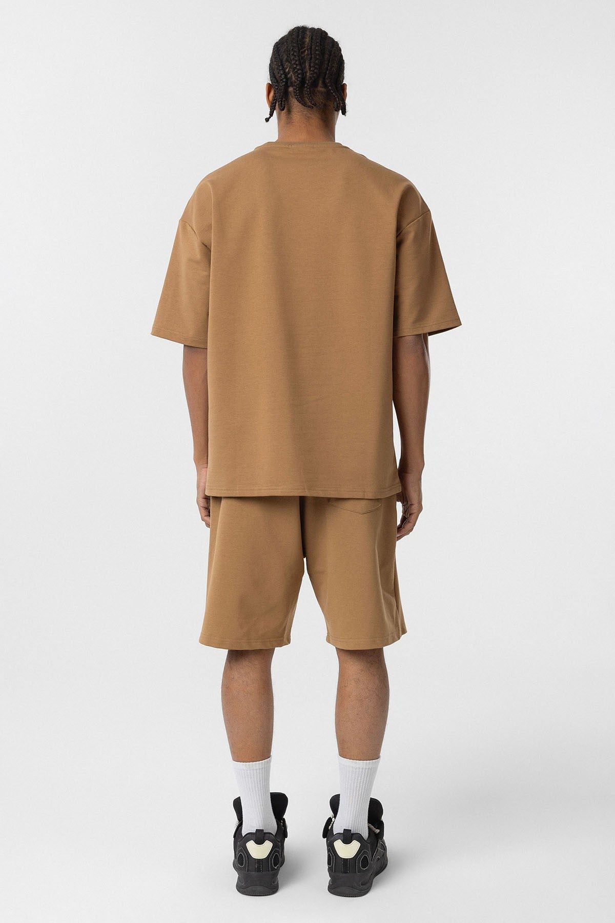 Basic Oversize Şort Takım