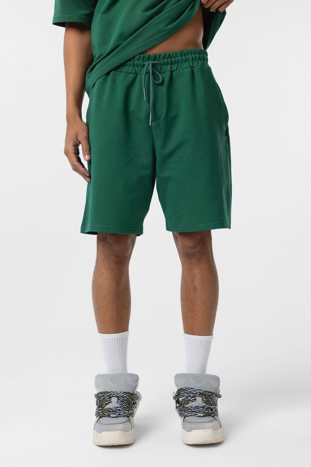 Basic Oversize Şort Takım