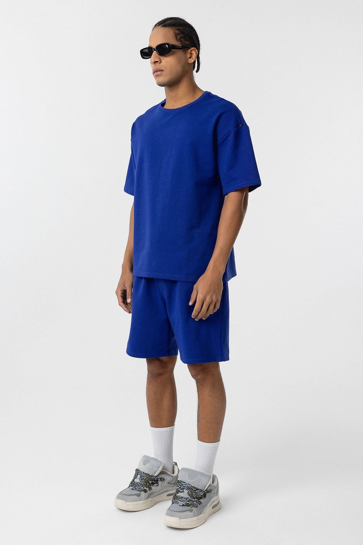 Basic Oversize Şort Takım
