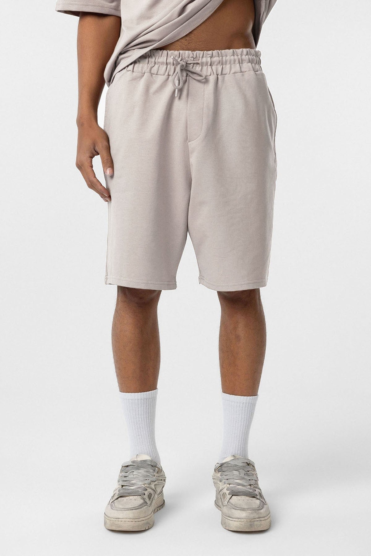 Basic Oversize Şort Takım