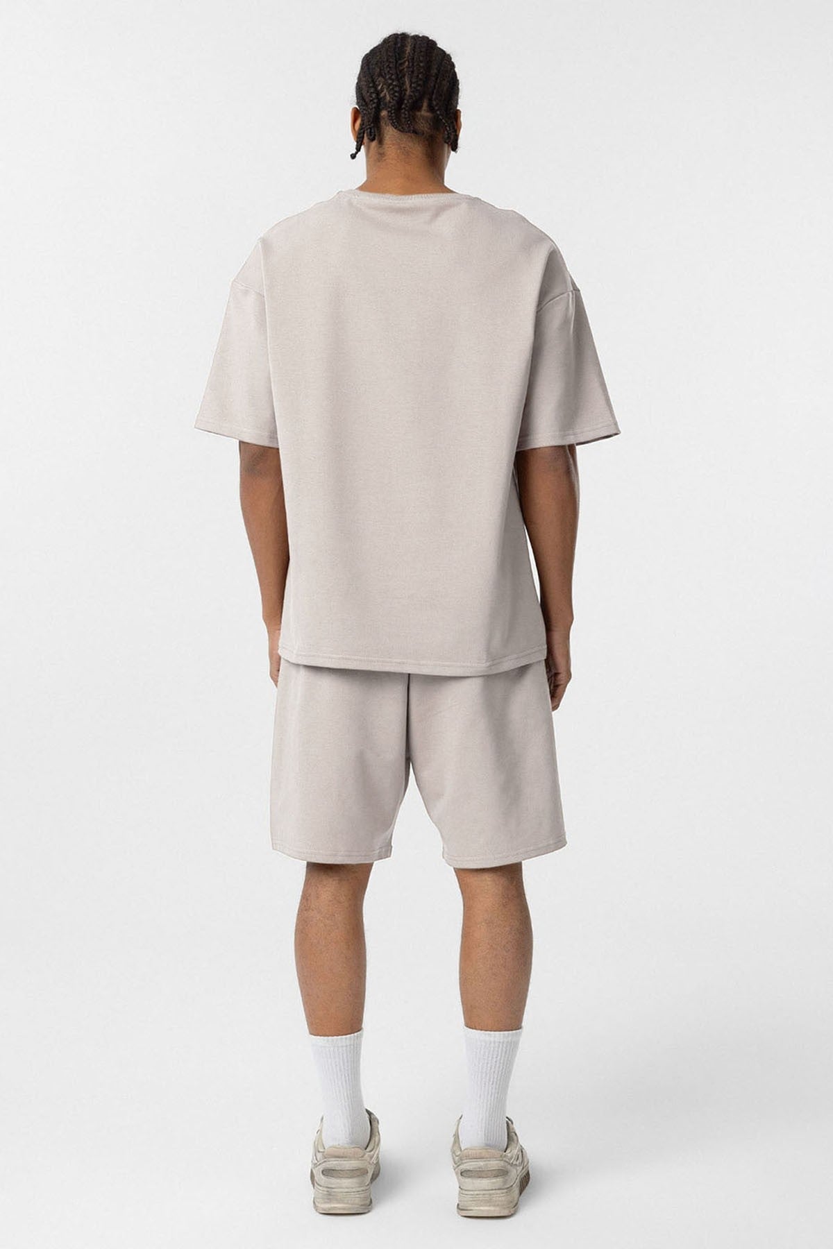 Basic Oversize Şort Takım