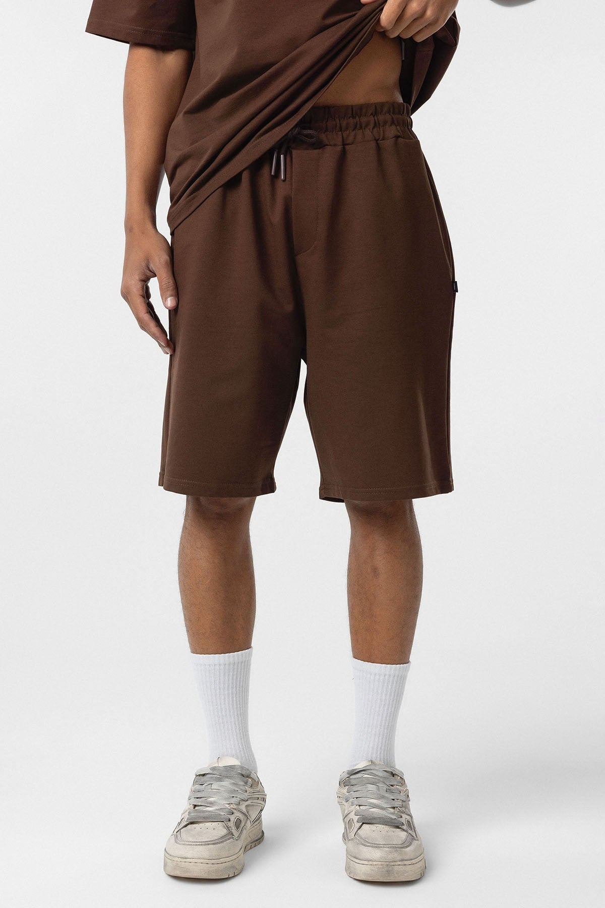 Basic Oversize Şort Takım