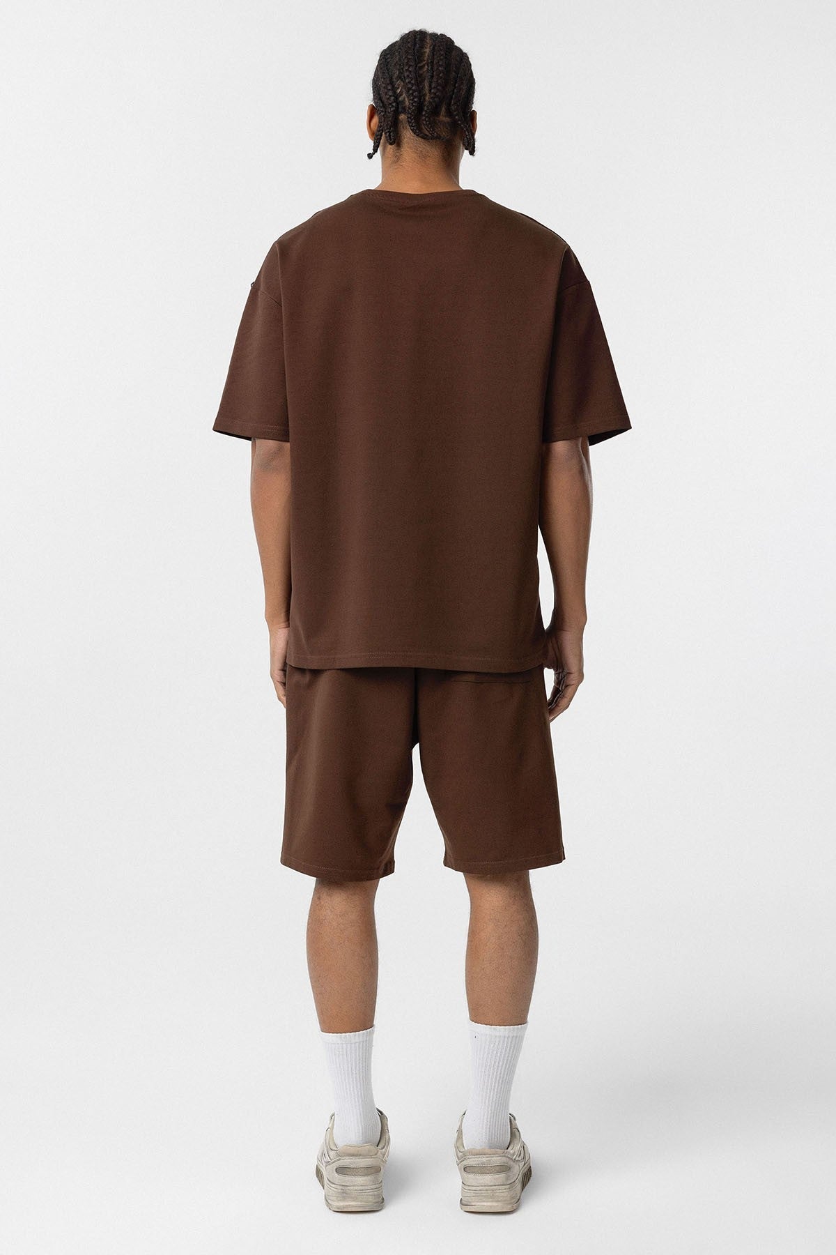 Basic Oversize Şort Takım