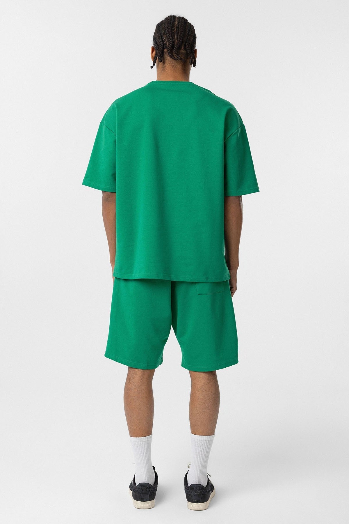 Basic Oversize Şort Takım