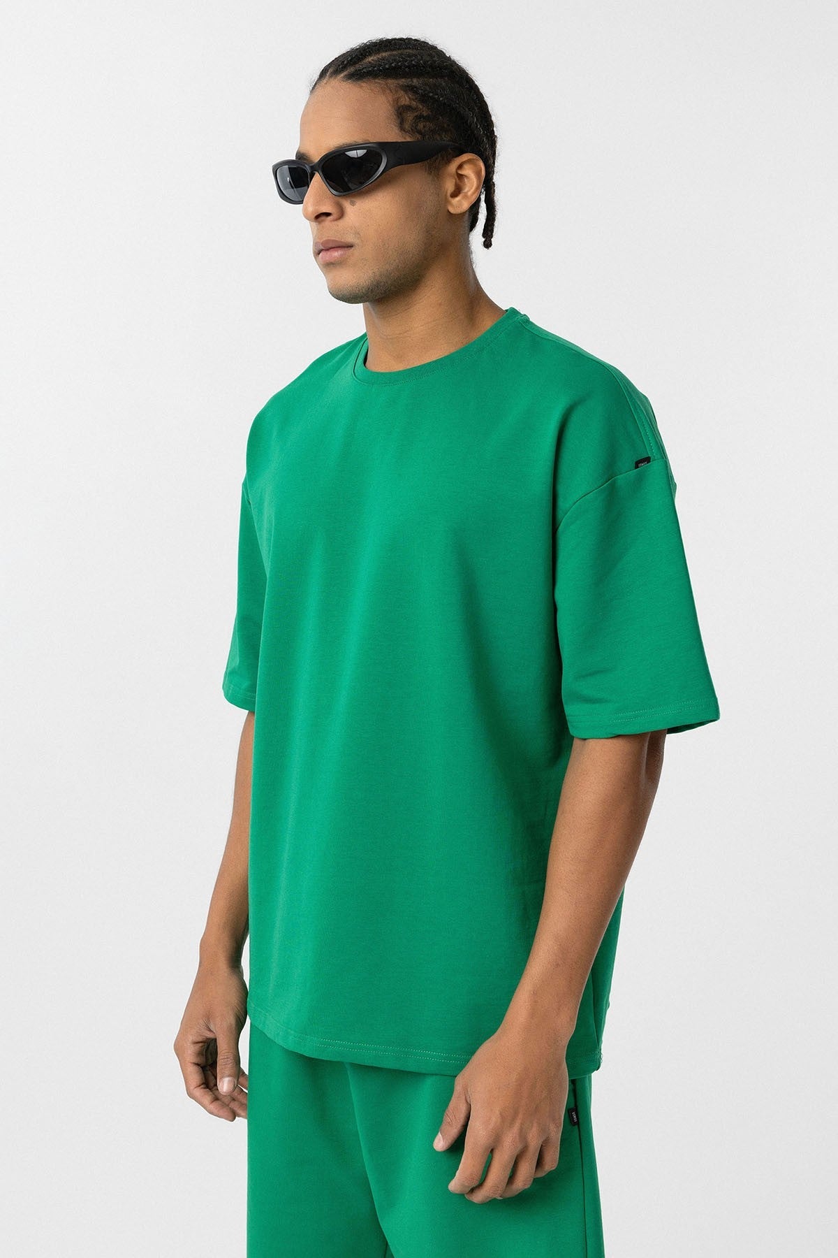 Basic Oversize Şort Takım