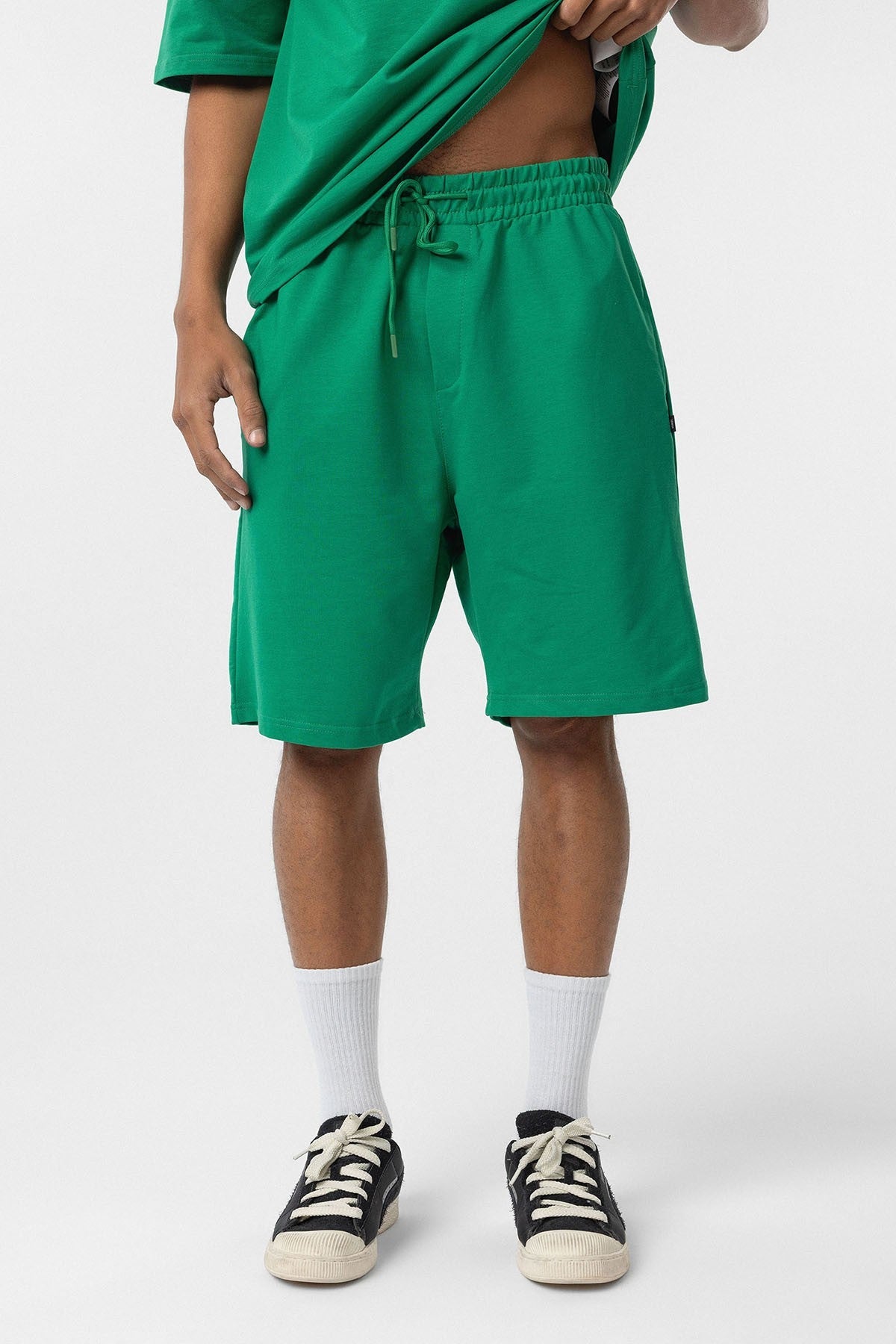 Basic Oversize Şort Takım