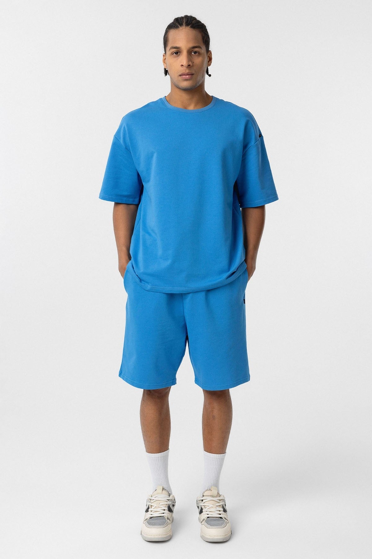 Basic Oversize Şort Takım