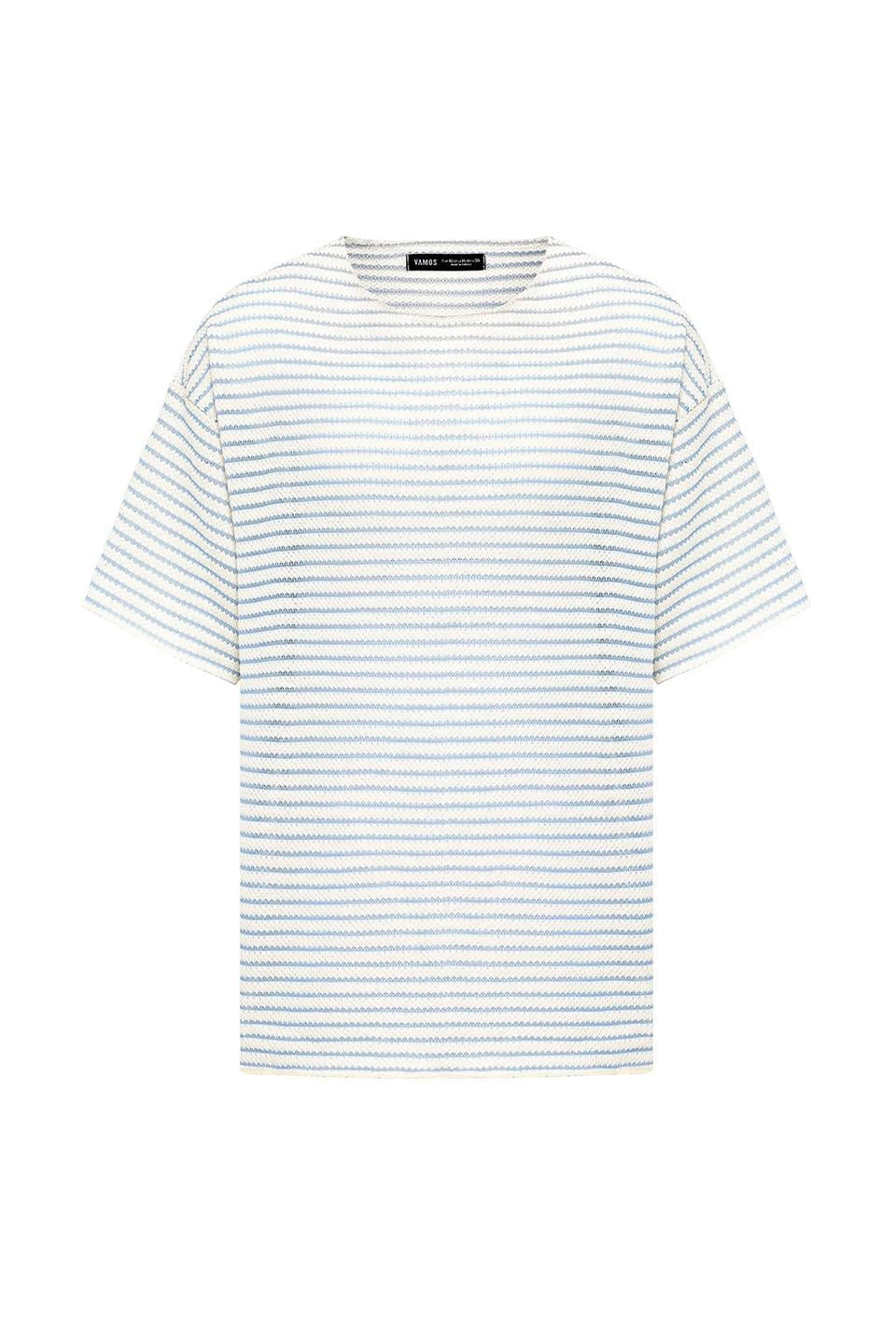 Çizgili Oversize Triko Tişört