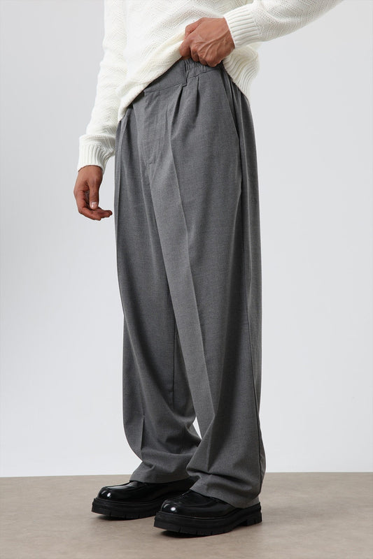 Baggy Fit Kumaş Pantolon