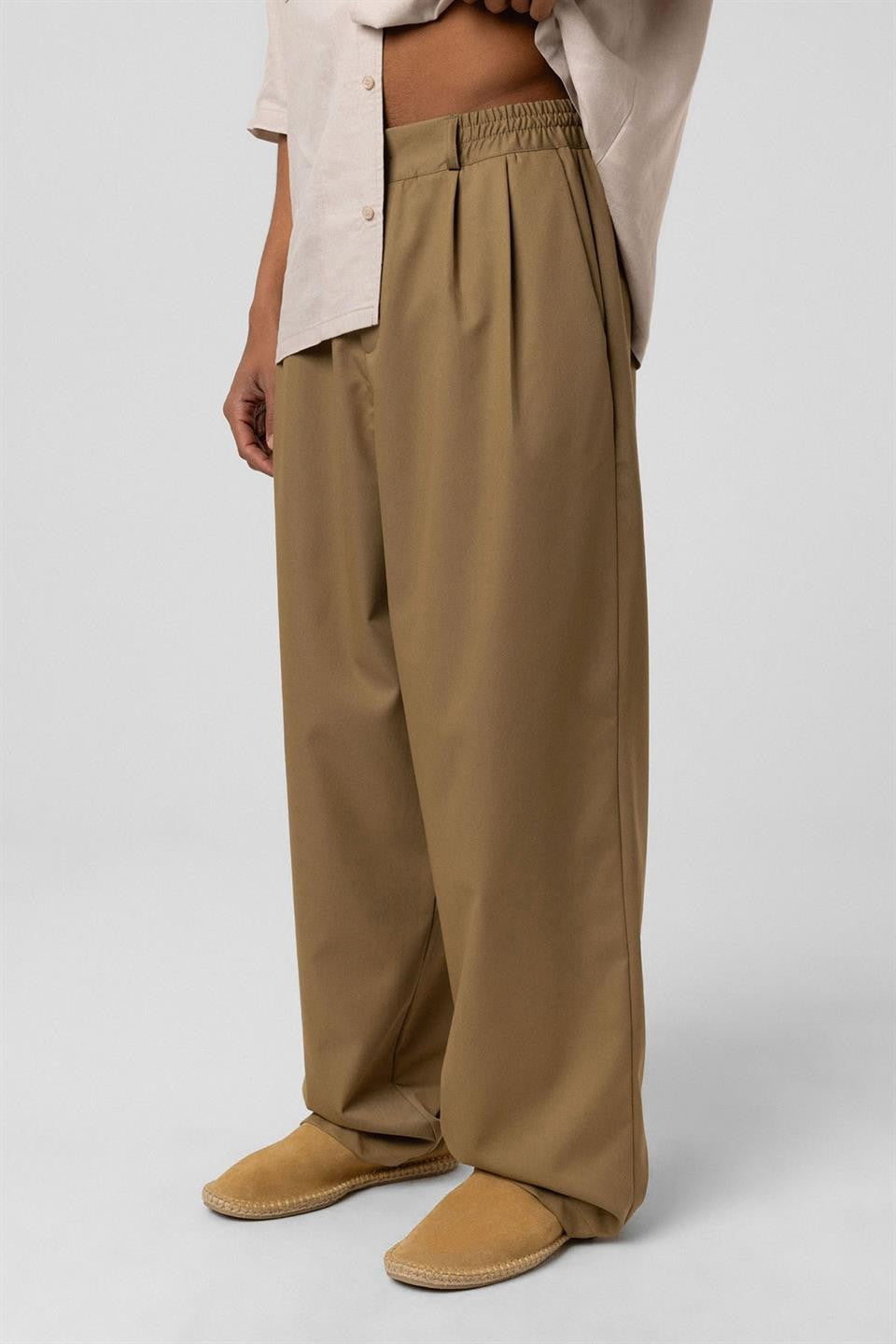 Baggy Fit Kumaş Pantolon