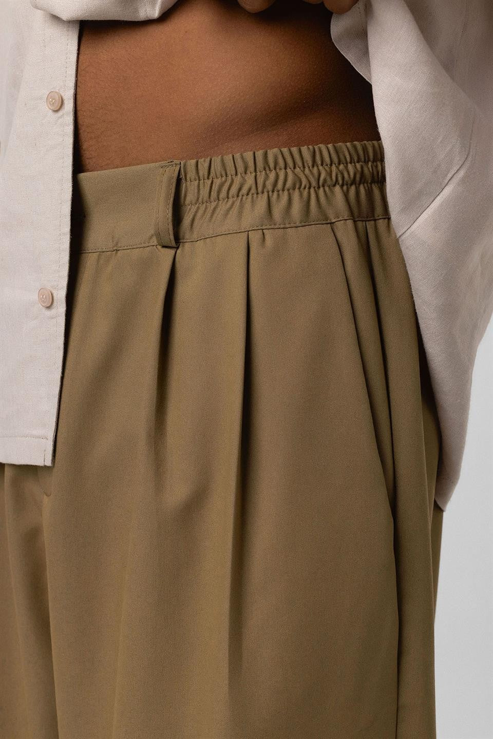 Baggy Fit Kumaş Pantolon